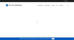 Desktop Screenshot of hrondemand.se