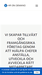 Mobile Screenshot of hrondemand.se
